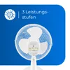 Exquisit Tischventilator VT 33056 we | Pianokey | 30 Watt | Produktbild-Vorschau 5