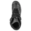 A top-down view of a black boot. Produktbild-Vorschau