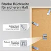 K-Möbel Echtholz Trikot Rahmen 50x70 cm Braun für Produktbild-Vorschau 5
