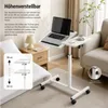 Beistelltisch mit Rollen, höhenverstellbarer Laptoptisch Produktbild-Vorschau 5