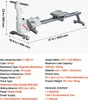 Rameur - Magnétique, pliable - Silencieux - 16 niveaux de Voir les images du produit 8