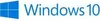 The image shows the Windows 10 logo and text. Produktbild-Vorschau