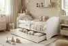 Lettino 160x80 bianco con materasso e cassetto – Lettino Anteprima dell’immagine prodotto 9