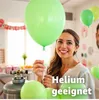 50x balóniky zelené Ø 35 cm - vhodné na hélium - bez plastu Náhľad obrázku produktu 2