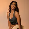 DECALVIBES Longline Sports Bra Sport BH Ultimate Carbon - Produktbild-Vorschau 5