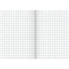 An open notebook with grid paper. Podgląd zdjęcia produktu