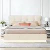ProximaX gestoffeerd bed, 140x190 cm, met gasveerlift en Productafbeelding-voorbeeld 3