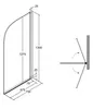 Badewanne MODERN 170x70 mit Füßen, mit Siphon und Schürze Produktbild-Vorschau 8