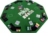 GamesPlanet® Skládací pokerová podložka, zelená Náhled obrázku produktu 3