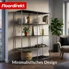 Floordirekt Concept Epure MK-015 Metallregal, B78×T40×H118 Produktbild-Vorschau 7