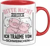 Schweine-Liebhaberin Tasse Geschenk Bitte Nicht Stören Ich Produktbild-Vorschau 1