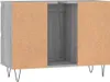 vidaXL Koupelnová skříňka Grey Sonoma 80x33x60 cm Dřevěný Náhled obrázku produktu 7