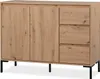 Kommode "Bastia" in Artisan Eiche Sideboard 3-türig mit 3 Produktbild-Vorschau 8