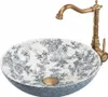 Aufsatzwaschbecken REA Juliana White Blue 40X40X11,5Cm Produktbild-Vorschau 1