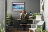 Bild 70x50 MDF-Rahmen Wandkunst Seekiesel Zen Produktbild-Vorschau 3