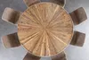 riess-ambiente Runder Esstisch BARRACUDA 140cm braun Teak Produktbild-Vorschau 5