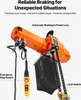 SucceBuy Elektrischer Kettenzug 1000 kg, 3 m Hubhöhe, 230 V Produktbild-Vorschau 5
