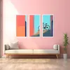 MG Design Set aus 3 Weiß Bilderrahmen 30 x 60 cm - Aus Produktbild-Vorschau 3
