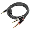 3.5mm à double ligne audio 6.35mm,Câble audio 3.5mm à Voir les images du produit 6