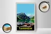 Holzschild Reise 12x18 cm Tannheim Österreich Natur Produktbild-Vorschau 3