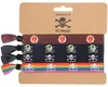 FC St. Pauli Armband 4er Set Totenkopf und Logo, Original Produktbild-Vorschau 1