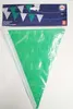 Wimpelkette Kunststoff mintgrün weiss 30 Wimpel 30x20cm 10 Produktbild-Vorschau 3