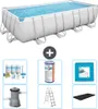 Bestway Rechteckiges Power Steel-Schwimmbecken – 488 x 244 Produktbild-Vorschau 1