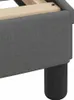 Maison Exclusive - Lit "Dover" gris foncé, 183x213 cm, Voir les images du produit 7