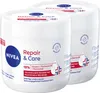 NIVEA Repair & Care Creme 2 x 400 ml 72h Feuchtigkeit Produktbild-Vorschau 1