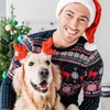 Czapka Świętego Mikołaja Świąteczna Z Pomponem Strój Na Podgląd zdjęcia produktu 5