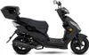 Motorroller GT3 50ccm 45 km/h Euro 5, schwarz mit Top Case Produktbild-Vorschau 2