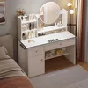 Toilette con specchio e cassetti bianca trucco glamour Anteprima dell’immagine prodotto 7