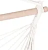 A close-up view of a wooden bar with white ropes attached, part of a hammock or hanging chair. Náhled obrázku produktu