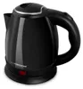 A black electric kettle on a white background. Produktbild-Vorschau