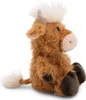 A plush toy cow sitting on a white background. Náhľad obrázku produktu
