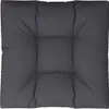 vidaXL Palettenkissen Schwarz 80x80x12 cm Stoff Produktbild-Vorschau 6