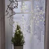 Śnieżynka wisząca biała ciepła Led ICY 16 cm na baterie Podgląd zdjęcia produktu 1