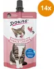 Dokas 90gx14 Snack-Crema Pollo e Gamberi Gatto Anteprima dell’immagine prodotto 2