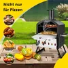 2-lagigem Pizza Ofen mit Grillrost & Pizzastein & Produktbild-Vorschau 4
