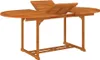 vidaXL Table de jardin 200x100x75 cm en bois massif Voir les images du produit 17
