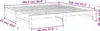 vidaXL Tagesbett Ausziehbar 2x(80x200) cm Massivholz Kiefer Produktbild-Vorschau 6