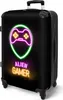 NoBoringSuitcases.com® Großer Koffer - Gaming - Zitate - Produktbild-Vorschau 2