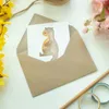 Mr. & Mrs. Panda babykarte Otter Bauch - Weiß - Geschenk, Produktbild-Vorschau 3