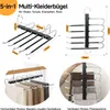Hosenbügel, platzsparend, 2er-Pack faltbare Kleiderbügel Produktbild-Vorschau 3