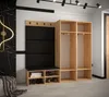 Garderobe MIRO Set 5 mit gepolsterten Paneelen Industrial Produktbild-Vorschau 3
