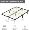 Stanew Sommier 140x190cm - Hauteur de 29 cm - Sommier à Voir les images du produit 2