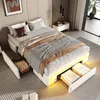 Flieks Lit rembourré 90x200cm sans tête de lit, Lit pour Voir les images du produit 1