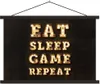 MuchoWow® Textilposter Spiele - Spiele - Zitate - Produktbild-Vorschau 1