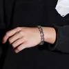 Uni-Armband, Motorradketten-Design, Edelstahl, Produktbild-Vorschau 9