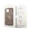 A product box for a Guess iPhone case, showing the case inside and information on the packaging. Náhled obrázku produktu